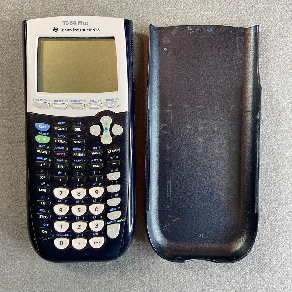 Ti-84 plus Texas Instrument scientific‎ Calculator Cover included